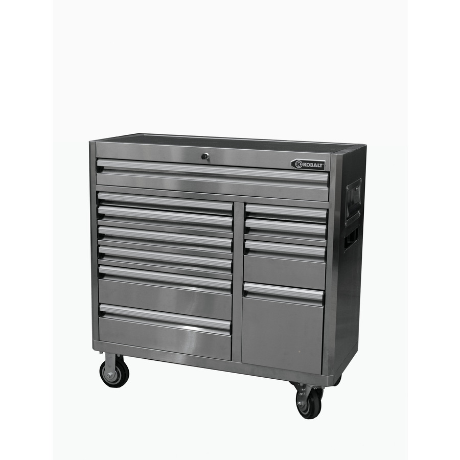 41 in. 11 Drawers Stainless steel Roller Cabinet photo